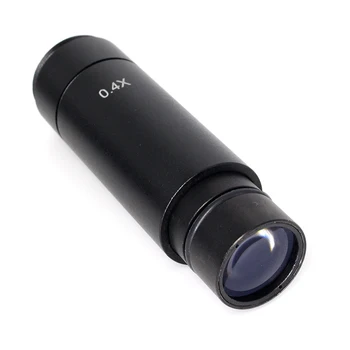 0.4 X Relės Objektyvas Mažinimo C-mount Adapteris Lesn USB Kamera, HDMI Kameros stovas su Biologiniu Mikroskopu Stereo Mikroskopas