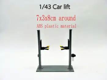 1/43 ABS medžiagos, liftas techninė priežiūra scena garažas rekvizitai modelio automobilių remontas liftas