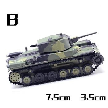 1:72 Asamblėjos Mini Tankas Modelis Žaislinius Automobilius II Pasaulinio Karo vokietijos Kariuomenės Scena Papuošalų Pasaulį Veiksmų Skaičiai Vaikams, Žaislai, Dovanos