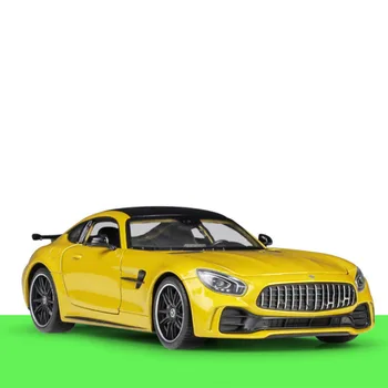 19.5 cm DieCast 1:24 Masto Lydinio Lenktynių Automobilių Diecast Klasikinio Modelio Automobilių AMG GT-R 