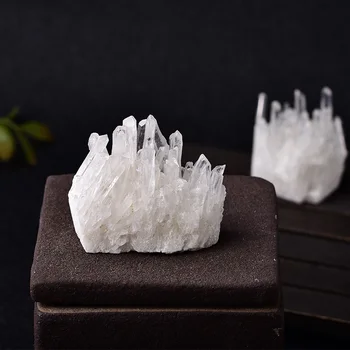 1PC Natūralių Kristalų Sankaupos Raw Kvarco Balta Reiki Healing Akmenų Kristalų Taško Pavyzdys Namų Puošybai Raw Kristalai Minerales