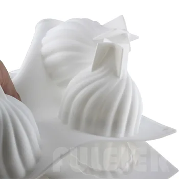 1PCS 3D RUSIJOS PASAKA Silikono Formos Tortas Dekoravimo Kepimo pyragai, bandelės, Įrankiai Šokolado Triufelis Putėsiai Formų Konditerijos Meno formos tortas