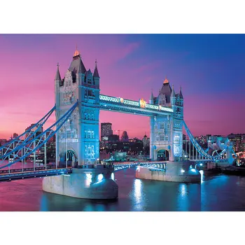 2000 vienetų suaugusiųjų įspūdį London Bridge įspūdį namų tapyba dėlionės išskleidimo žaislą dovanų