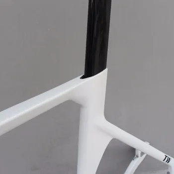 2019 Aero Stebėti Anglies rėmas Anglies Kelio fiksuotos pavaros dviratis rėmelių su fork+sėdynė po 48/51/54/57cm anglies Kelio dviračio rėmą