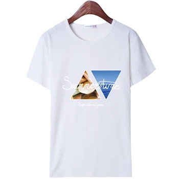 2020 NAUJAS Vyrų T-Shirt vatos Pagaliukai Tees Vyrų Vasaros Atsitiktinis Trumpas Rankovės O Kaklo Marškinėlius vyrams