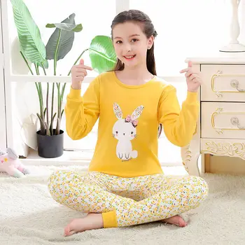 2020 Paauglių Pižama Didelių Berniukų, Mergaičių Drabužiai Sleepwear Vaikams Medvilnės Naktį Homewear Paaugliams Pižamos Vaikams ilgomis rankovėmis Pijamas