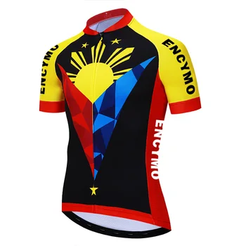2021 Naujos Komandos, Filipinai Dviračių Džersis Individualų Kelių Kalnų Lenktynės TopReflective dviračių džersis vyrų dviračių džersis juokinga