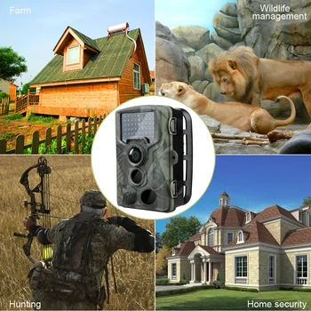 20MP 1080P HD Kamera Gyvūnijos Infraraudonųjų spindulių Medžioklės HC800A Gyvūnijos Belaidės Stebėjimo Stebėjimo Kameromis, Medžioklės Vaizdo Kamera