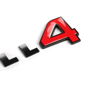 3D Laiškas Visi 4 Automobilių Kėbulo Pusėje Logotipo Lipdukas Emblema Ženklelio Lipdukai, Auto Apdaila Tinka MINI JCW Cooper S Automobilį, optikos Reikmenys