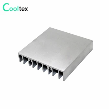 (3pcs/lot) 70x70x15mm Aliuminio heatsink elektroninių Lustų IC LED Karščio Kriauklę, radiatorius, RADIATORIUS aušinimo