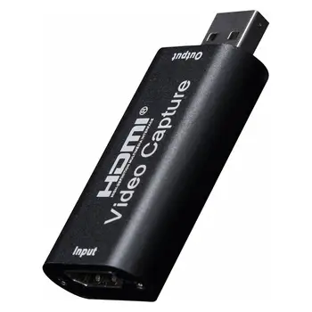 4K HDMI USB 2.0 3.0 Video Capture Card Vaizdo Įrašymo Lange PC Žaidimas Live Transliacijos Vaizdo įrašymo Mic In, Audio Out
