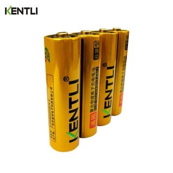 4pcs/daug KENTLI 1,5 V AA 2400mWh Ličio Li-ion Li-polimero Įkraunamų baterijų Įkrovimas