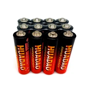 AA Vienkartinius Huadao šarminis sausas baterijos AA 1,5 V baterijos, tinka fotoaparatas, skaičiuotuvas, žadintuvas, pelė, nuotolinio valdymo pultas