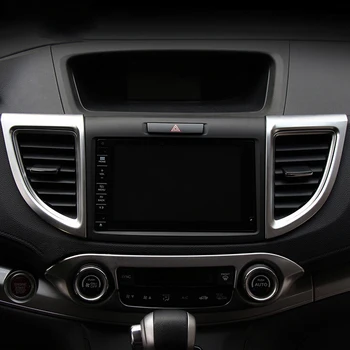 ABS Honda CRV CR-V 2012 13 14 15 16 Automobilių Skydelio Kairėn, Dešinėn Oro Kondicionierius AC Lizdo Angos Įklija Apdaila Padengti Priedai