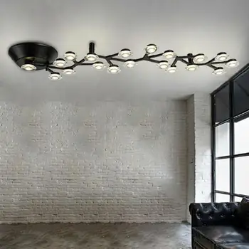 AC100-240V Balta LED Lubų šviesos Šiuolaikinio Meno Dizaino medžio šaką lamparas de techo blizgikliai de teto luminaria lempos šviesos šviestuvas