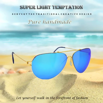 Akiniai nuo saulės vyrams 2019 m. vasarą titano akiniai nuo saulės moterims ŽYMEKLĮ prekės dizaineris Retro saulės akiniai oculos de sol UV400 Ultra-light 20g