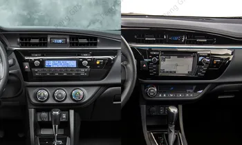 Android 10.0 GPS Navigacija, Radijas, DVD Grotuvas, Toyota Corolla 2010-2017 Vaizdo Grotuvas Stereo Headuint nemokamai Pastatytas Carplay dsp