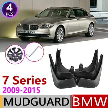 Automobilių Mudflap BMW 7 Serija yra f01 F02 2009 M.~Sparnas sparnų Atvartu Splash Atvartais Purvasargių Priedai 2010 2011 2012 2013