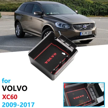 Automobilių Organizatorius Reikmenys VOLVO XC60 2009 M. ~ 2017 XC 60 Porankiu Dėžutės Saugojimo Automobilių Lipdukai 2010 2012 m. m. 2016 m. 2017 m.