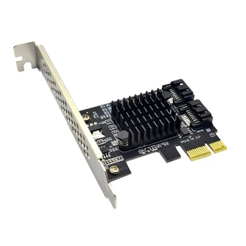 BTBcoin Pridėti Kortelės Valdiklis SATA 3 SATA3 PCI-E/PCIE SATA PCI Express, SATA Card/Daugiklis/Plėtra SATA3.0 6Gb 2Port Adapteris