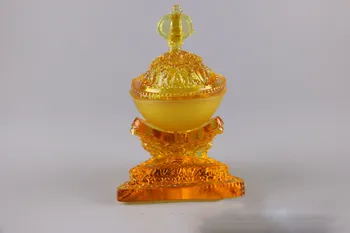 Budistų Tiekimą Buda Lempos Tantros Ritualai, Stiklo Amatai Toba Tibeto Budizmas Namų Dekoracijos