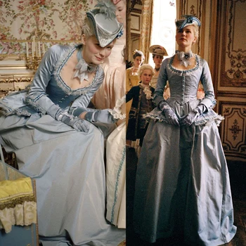Cosplaydiy Versalio prancūzijos Marie Antoinette Baroko stiliaus Suknelė Karalienės, Princesės Viktorijos Kolonijinės Rokoko Gražuolė suknelė pagal Užsakymą