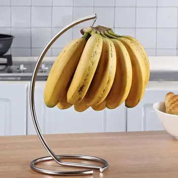 Daugiafunkcis Nerūdijančio Plieno Rodyti Bananų Kabyklos Stovo Bananų Drabužių Džiovykla Rodyti Vaisių, Virtuvė, Sandėliavimo Kablys