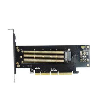 Didelės Spartos M. 2 NVMe SSD į PCIe Plėtros Kortelę M svarbiausių Paramos PCIE 3.0 X4 x16 2230 į 22110 M. 2 SMA Adapteris Riser Card SK18