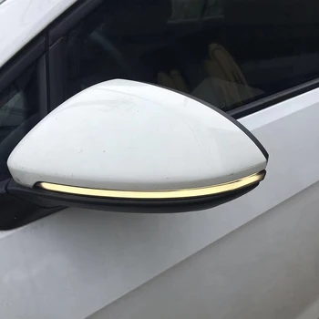 Dinaminis Indikatorių LED Posūkio Signalo lemputė Volkswagen Golf MK7 7 GTI R GRNT Rline Touran Veidrodėlio Lemputė 2013 2016 2017