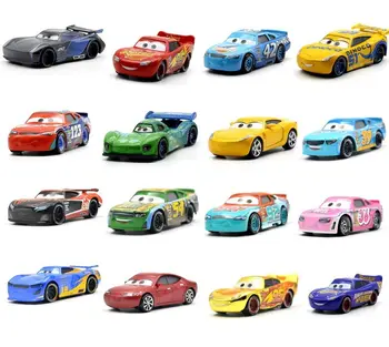 Disney Pixar Cars 3 Žaibas McQueen Mater Jackson Audra Ramirez 1:55 Diecast Metalo Lydinio Modelio 27 Stiliaus Žaislas Automobilis Dovana Vaikams