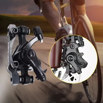 Dviratis aliuminio lydinio, priekiniai ir galiniai diskiniai stabdžiai stabdžių kalnų dviračių diskas, suportas diskiniai stabdžiai dviračių