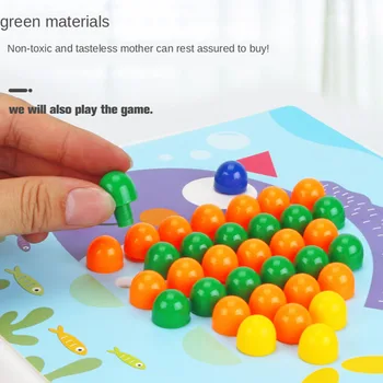 Dėžutėje supakuoti Grūdų, Grybų Nagų Karoliukai Pažangi 3D Dėlionės Žaidimai, Dėlionės Valdybos Vaikams, Vaikams mokomieji Žaislai