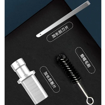 Elektroninių cigarečių metalo anti-lūžis plug grandiklis, disko apsauga, trijų dalių, dėl iqos 2.4/3.0 valymo šepetys nešiojamų įrankis