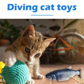 Elektros Žuvų Žaislas Modeliavimas Elektros Žuvų Vaikų Žaisti Namus Žaislas USB Šokinėja Žuvys Naminių Kačių Žaislas Elektroninių Naminių Kačių Žaislai