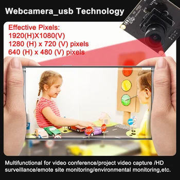 ELP USB 3.0 kamera 1920*1080 MJPEG YUYV 50fps Sony IMX291 mini 38*38mm didelės spartos USB kameros modulį, skirtą 