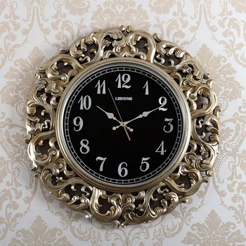 Europos Modernus Sieninis Laikrodis Kambarį Silent Laikrodis, Kvarcinis Laikrodis, Paprastas Didelės Metalinės Sienos Dekoracijos Kambarį BB50WC