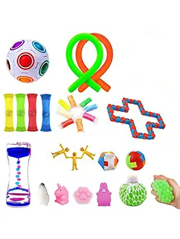Fidget Žaislų Rinkinys Pinball Autizmas ADHD Nerimas Įtempių Išspausti Žaislai Pop Burbulas Fidget Jutimo Žaislas Vaikams Suaugusieji