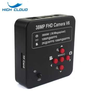 Full HD 1080P 60FPS 2K 3800W 38MP HDMI USB Pramonės Elektroninio Skaitmeninio Mikroskopo Vaizdo Kamera Telefono CPU PCB Remontas
