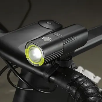 Gaciron V9S Dviračių Priekiniams USB Mokestis Vidinio Akumuliatoriaus LED Priekinių Lempų Dviračių Apšvietimo Vaizdinis Įspėjimas Saugos Žibintų