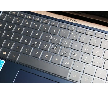 Geras TPU Klaviatūros Apima ASUS ZenBook 13-Ultra Plonas, Patvarus UX333 UX333F UX333FA UX333FAC 13.3 Aišku, Nešiojamas Apsauginės Plėvelės