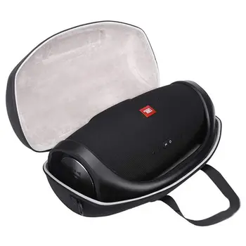 Geriausia Boombox Portable Bluetooth Atsparus Vandeniui Garsiakalbis Atveju Sunku Atlikti Maišelis Apsauginėje Dėžėje (Juoda)