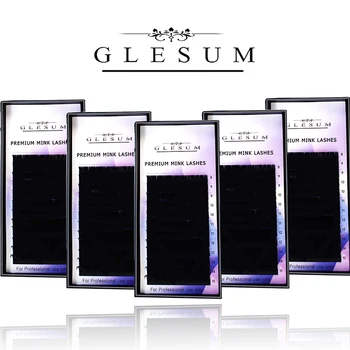 GLESUM 5cases nustatyti mink netikrų blakstienų pratęsimo individualus blakstienų pobūdis