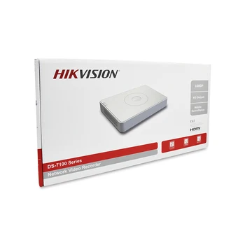Hikvision Originalus DS-7108NI-Q1/8P 8-ch Mini 1U 8 POE NVR H. 265+ Iki 6 MP Aukštos raiškos 