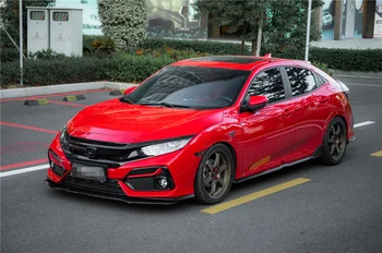 Honda Civic Hečbekas Kūno komplektas, spoileris, 2020-2021 Civic 2DK ABS Galinis lip galinis spoileris Bamperio Difuzorius Buferiai Raštas