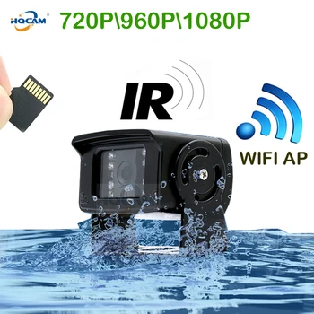 HQCAM 720P, 960P 1080P Naktinio Matymo WI-fi IP Kamera, lauko Belaidės Stebėjimo Saugumo Wifi hotspot AP Vandeniui Autobusų Fotoaparatas