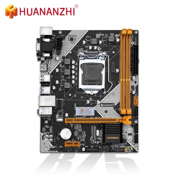 HUANANZHI Plokštė B75 M-ATX Intel LGA 1155 i3 i5 i7 E3 DDR3 1333/1 600mhz 16 GB SATA3.0 USB3.0 PCI-E VGA HDMI ŽAIDIMAS