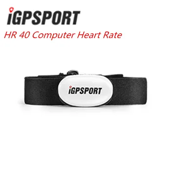 IGPSPORT HR40 Kompiuterio Širdies ritmo Dviračių WS ANT+ Blutooth Belaidžių Jutiklių pritaikymas Runring Jojimo HR40 Kompiuterio Širdies ritmo Juoda
