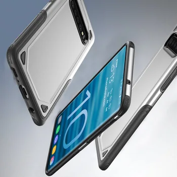 IQD Dangtelis Skirtas Samsung Galaxy S10 S10e S8 S9 Plus Pastaba 9 8 Atveju Plonas Hibridinis TPU atsparus smūgiams Guminis Apsauginis Telefono dėklas