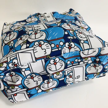 IVYYE Melodija Doraemon Mados Nešiojamų Pietūs Krepšiai Animacinių filmų Iškylų Krepšys Maisto Lauką Nešti Šiltą Saugojimo Moterims, Mergaitėms, Vaikams, Naujas