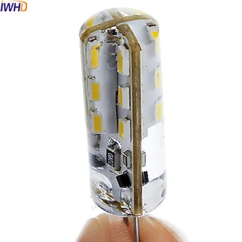 IWHD Bombillas LED G4 12V Lemputė 220V SMD5630 1.5 W 120LM Vandeniui LED Bi-pin Žibintai, Halogeniniai Prožektoriai, Liustra